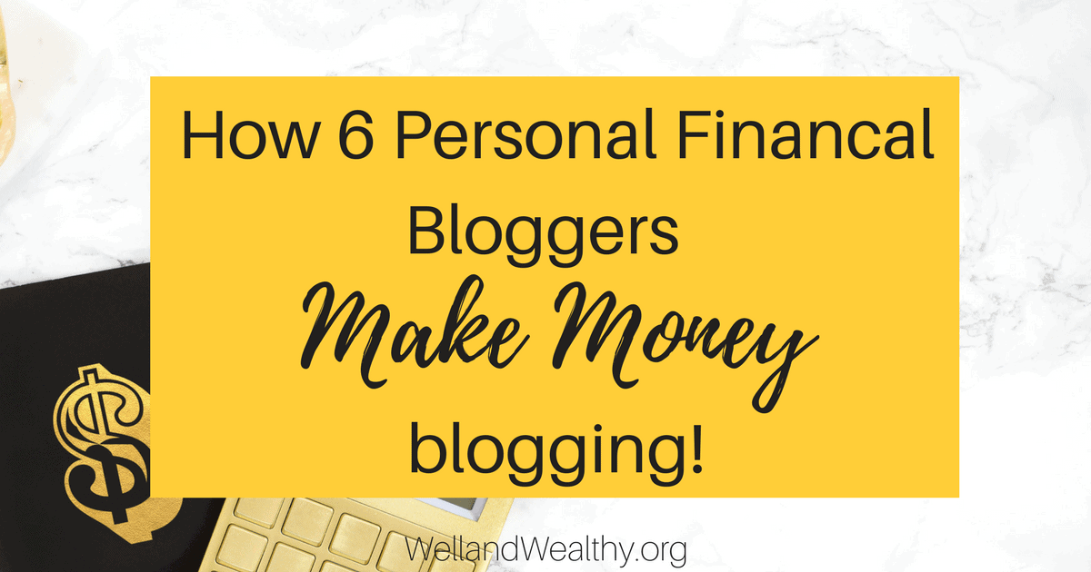 Ever wondered how people actually make money blogging. To find out I look at real life examples of how 6 personal finance bloggers make money blogging. | Make money blogging | Personal finance blogger | Frugal blogger | Blogging business | Profitable blogging | Affiliate links | Affiliate marketing | How to make money with affiliate links | Monetize your blog | Make money with blogging ads | Sell own product |