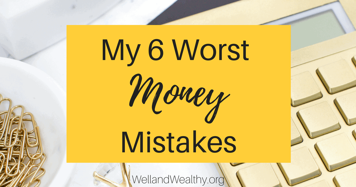 Mistakes happen, that's just life. But money mistakes can be very costly. Here are my 6 worst money mistakes I have made so you don't have to. | Money mistakes | Money management | Money fails | Personal finance mistakes | Personal finance fails | Personal finance tips | Money tips | Money mismanagement | How not to manage your money | How to manage your money |