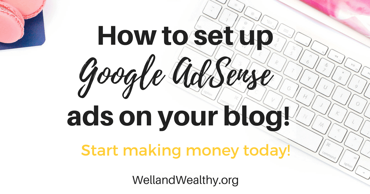 If you’re looking to make money blogging one of the easiest ways to make passive income is to display ads on your blog. So I’ve written a step by step tutorial on how to get ads on your blog, particularly how to set up Google Adsense on WordPress! Now you can start getting paid to advertise on your website with Google ads! So whether you want to learn how to make money blogging for beginners, or how to make money blogging fast you will definitely want to learn how to make money blogging with ads because blog ads make money! #makemoneyblogging #blogging #bloggingtips