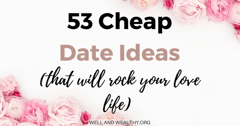 On a budget and needing to save money but still want to rock your date's world? Then you need to check out these 53 cheap date ideas!!! Whether you need cheap date ideas for college student, cheap date ideas for married couples or cheap date ideas for boyfriends, then this post has it covered! Whether it's Winter or Summer, listed here are 53 romantic and fun date ideas for if you're on a budget! Perfect for Valentines Day or if you're just frugal! #datenightideas #dateideas #cheapdateideas