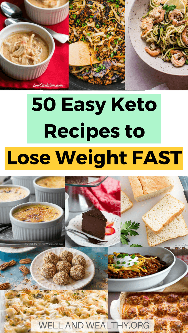 50 Easy Keto Recipes (Keto - the best diet to lose weight ...