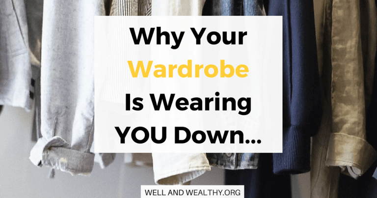 Why Your Wardrobe Is Wearing You Down
