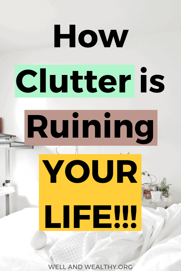 Finally learn what clutter REALLY is and how clutter is ruining your life! It’s time you had a clutter free home, download the FREE guide on how to get rid of clutter. Transform your life, overwhelm-free! #decluttering #minimalism #simplify