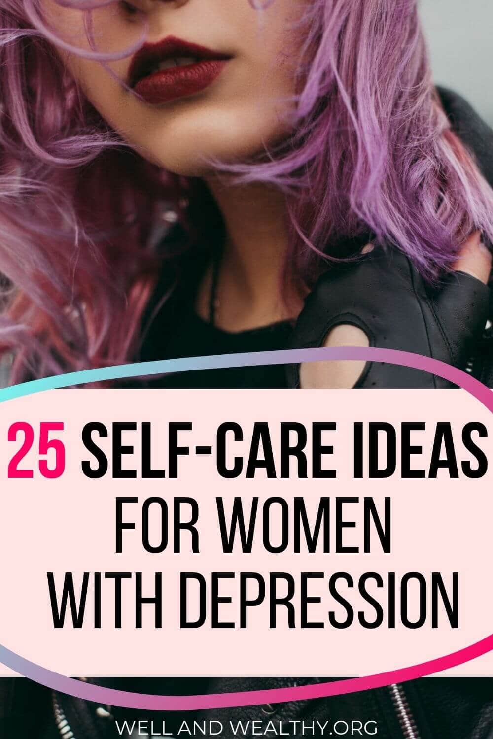 Ever wondered how to use self-care to help mental health? Well this post is full of self-care ideas you won't have heard before so you can banish depression and anxiety with these self-care ideas. Plus grab your FREE printable self-care checklist which will be a game plan for bad mental health days! #selfcare #selfcareideas #selfcaretips All about self-care ideas mental health life, for when you need it most.