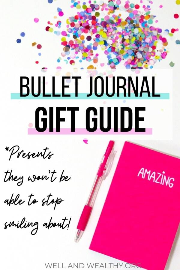 Bullet Journal Gift Guide