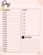 Weekly Planner With Time Slots Free Printable