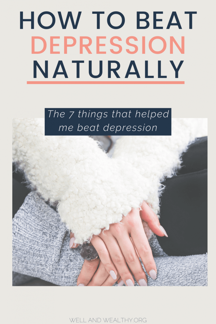 how to beat depression naturally