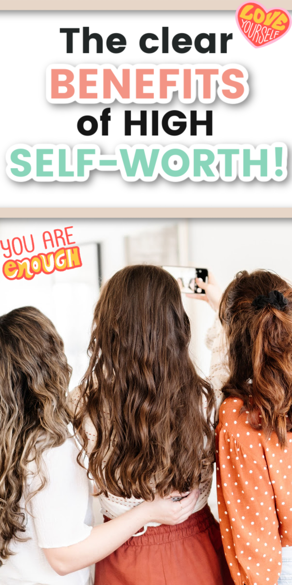 Want to learn about the benefits of high self-worth? Or perhaps learn why having high self-worth isn't selfish... Because we need all should know our self worth life work as low self worth can be bad for your mental health! Learn how to increase self worth, how to build self worth, how to find self worth, building self worth activities and so much more! Finding self worth is possible and will help you improve your mental health, depression recovery and help with anxiety, and this post will help you! #selfworth #selfesteem #confidence #mentalhealth