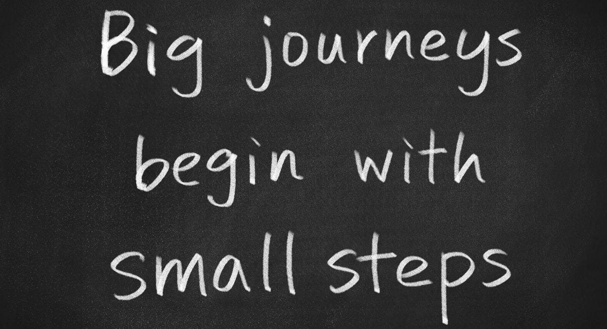 Big journeys small steps for holistic health wealth