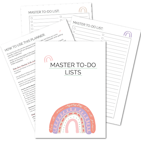 master to-do list