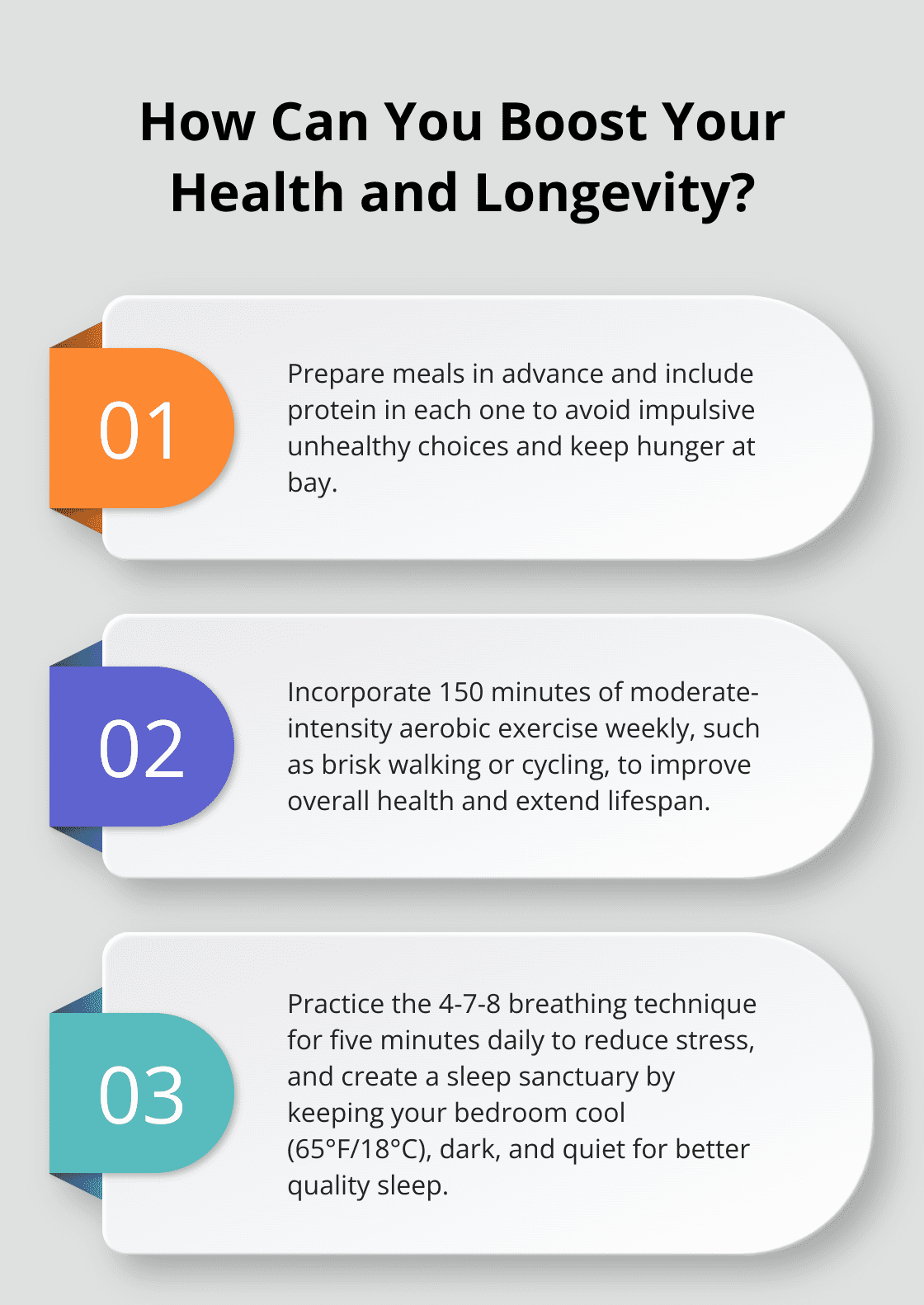 Infographic: How Can You Boost Your Health and Longevity?