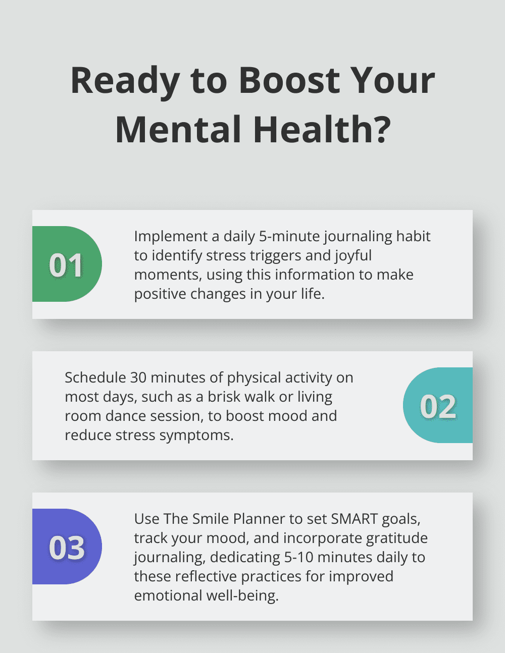 Infographic: Ready to Boost Your Mental Health? - tips for emotional wellness